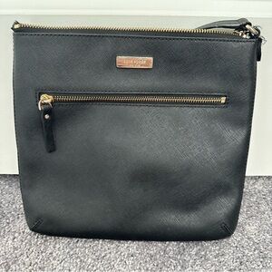 Kate Spade Black Leather Shoulder Bag